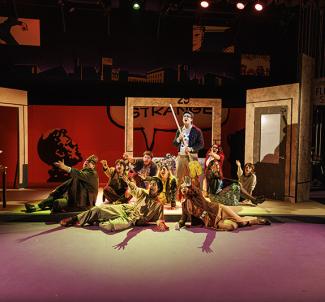 AMP Theater set