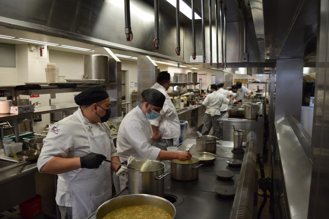 Chefs in Kitchen