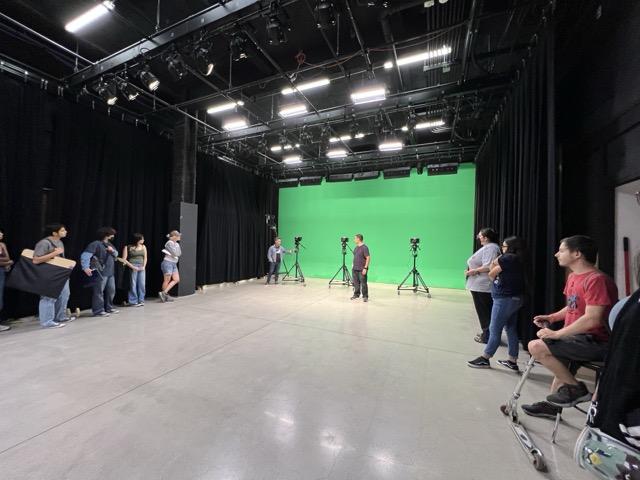 AMP Production Studio with Green Screen